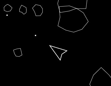 Screenshot of the Space Shooter demo